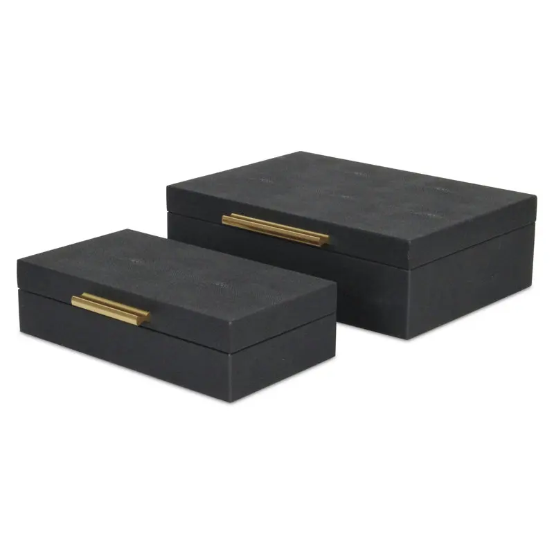 

nested storage boxes with lids, for modern home decoration, luxury exterior desktop decoration