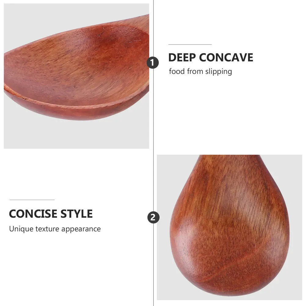 

Набор из 3 деревянных ложек для специй: натуральные мини-ложки для чая, кофе, сахара, соли. Кухонные принадлежности с короткой ручкой для дома и офиса.