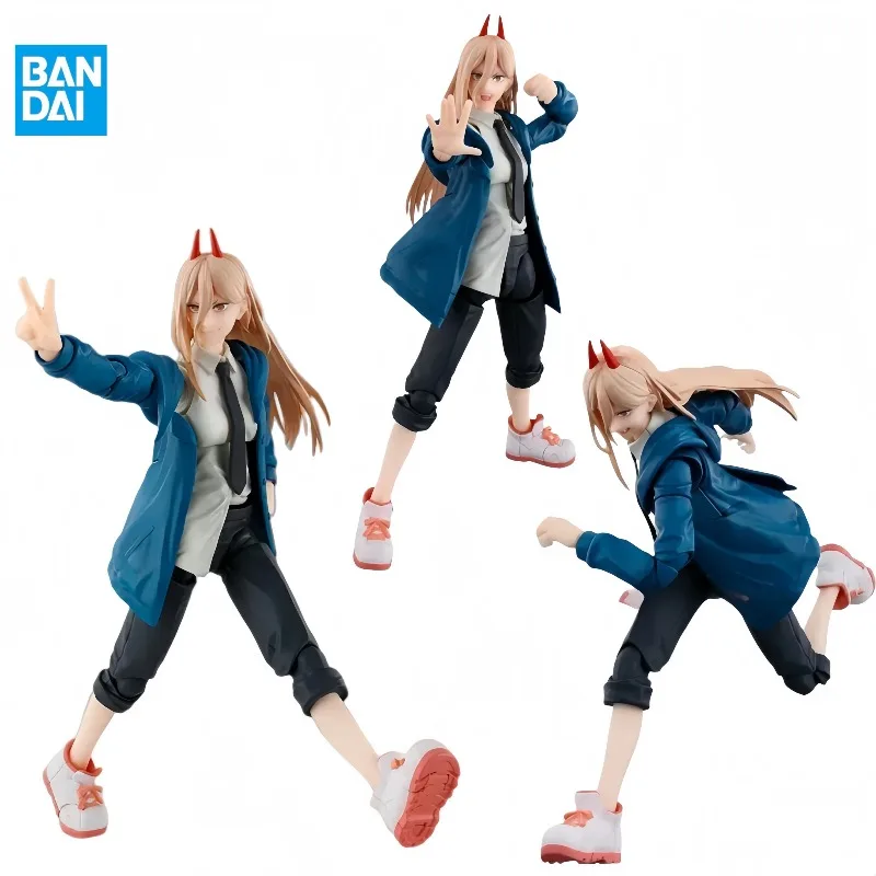

Fast Shipping Original Bandai Anime Chainsaw Man POWER S.H.Figuarts Model Toys Action Figure Gifts Collectible Ornaments
