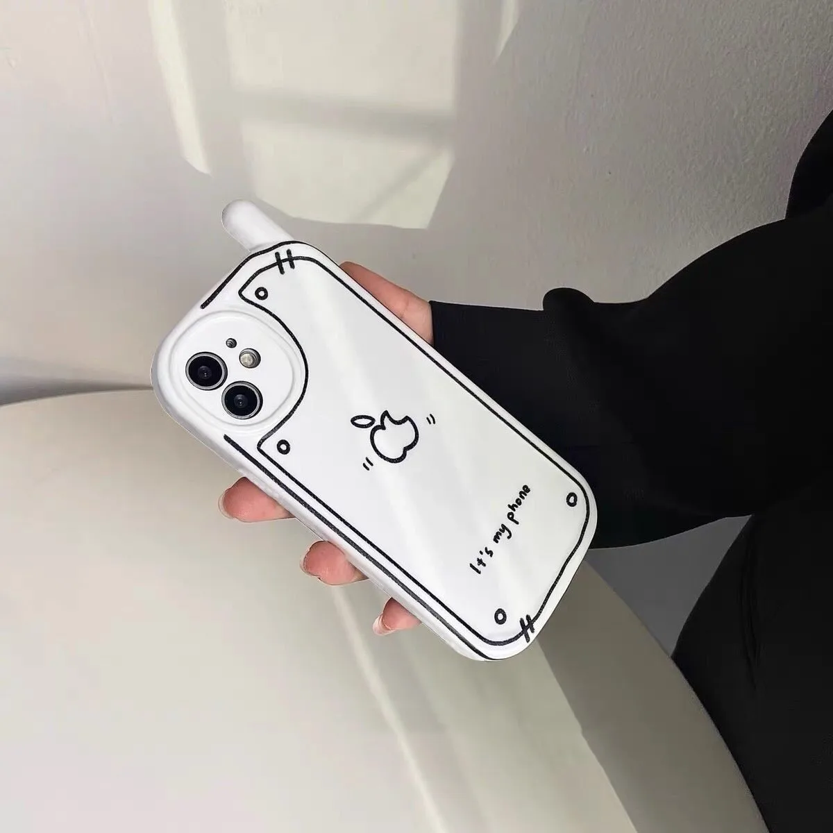 Funny mobile phone painting case for iphone 11 13 pro max 12 se 3 Fashion shockproof back cover for iphone xr xs max x 7 plus 8