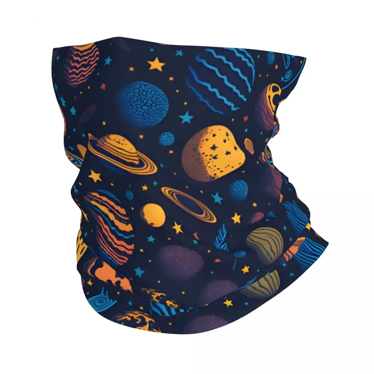 Universe Planets And Stars Bandana Neck Cover Wrap Scarf Balaclava Cycling Unisex Adult Breathable