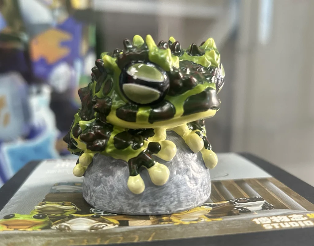 Op voorraad Kikkerplaneet Serie 3 - Kikker Encyclopedie Collectie Hyperrealistische Kikkerfiguren, Blind Box Hars Speelgoed met Reptielthema