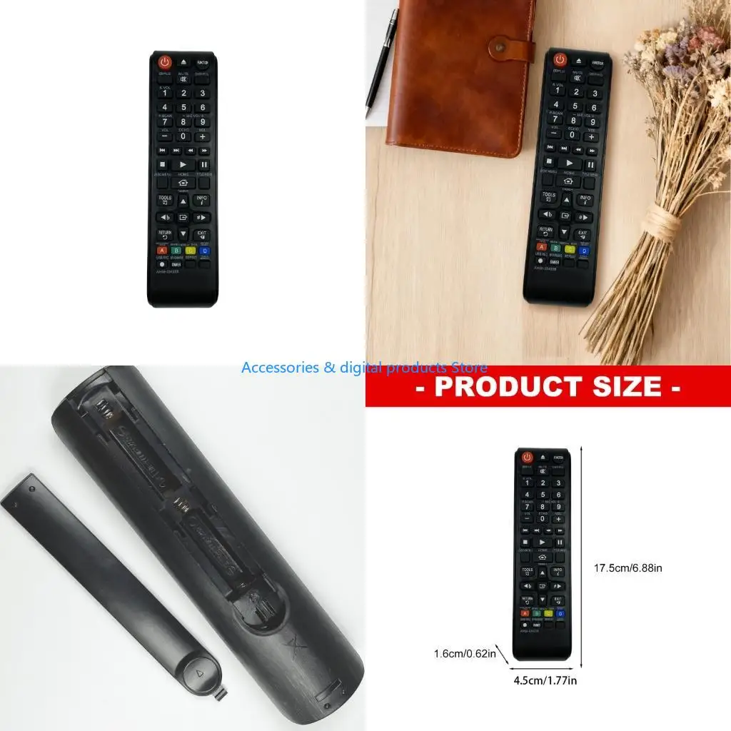 77JD LCD Remote Control With Instantly Setups For AH59 02422B Easy Portability Simplified Operating