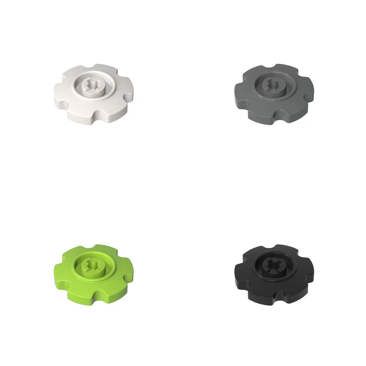 MOC100pcs 57520 Tread Sprocket Wheel For Technical MOC DIY Buildings Blocks Compatible High-Tech Small Bricks Toys
