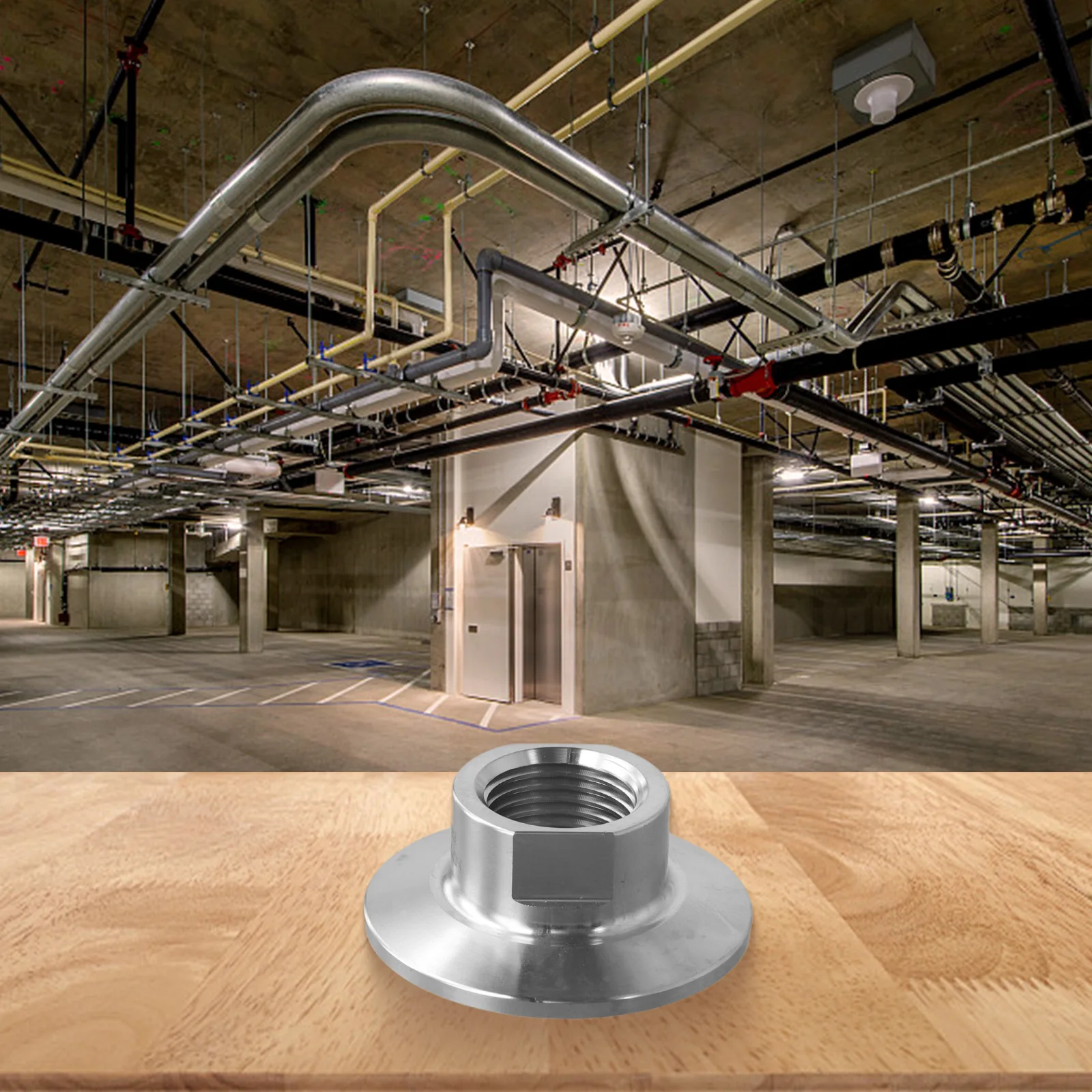 

Адаптер Tri Clamp из нержавеющей стали с гнездовым соединением Идеально подходит для систем трубопроводов высокой чистоты в различных промышленности