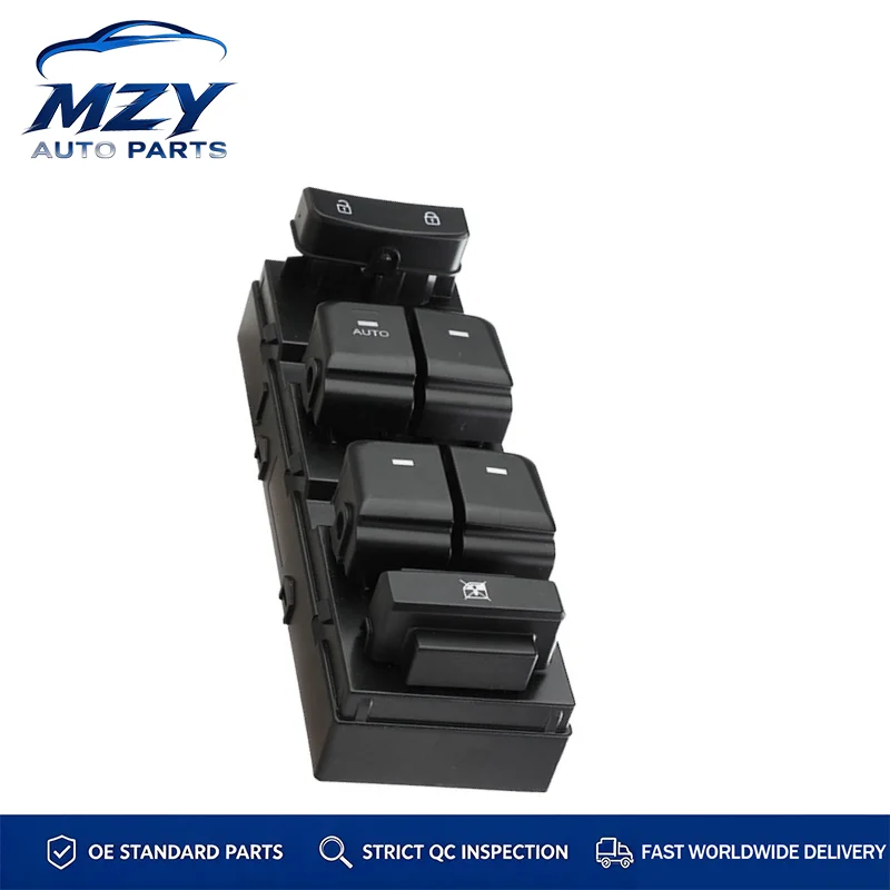 Electric window main switch, compatible with Hyundai IX25 Creta OE 93570-C9100 93570-C91004X, ABS plastic material, 18-pin