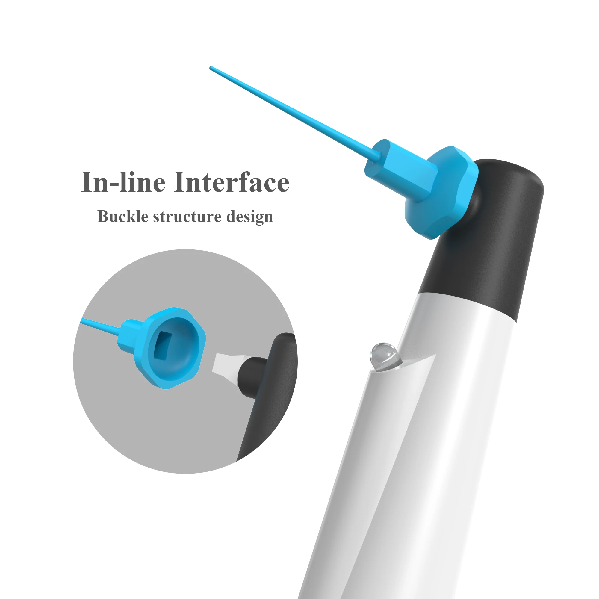 VVDental RW-3 Wireless Ultrasonic Dental Activator with LED Light High Vibration Frequency for Root Canal Filling Washing