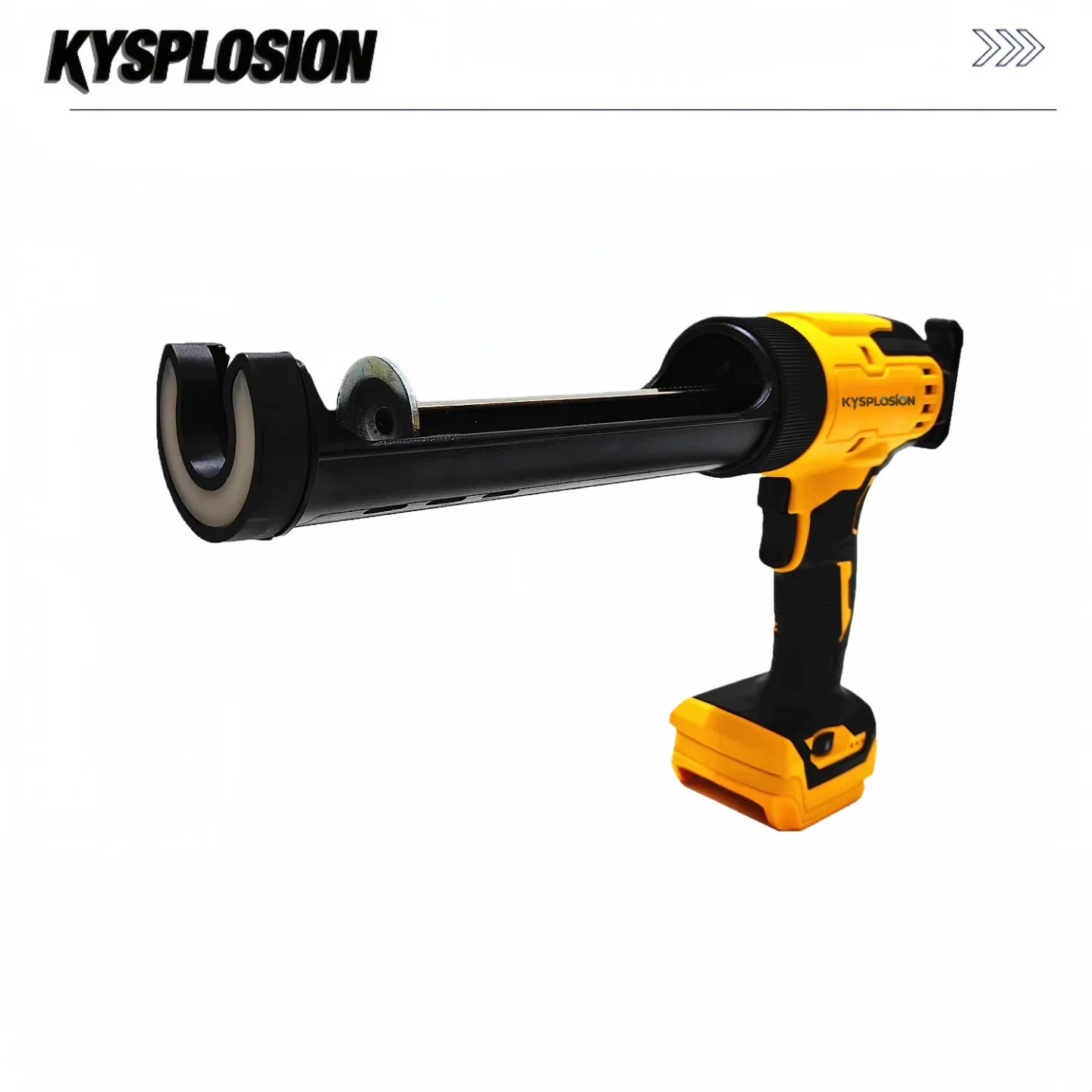 

KYS 6 speeds Cordless Electric Caulking Gun Wireless Glass Glue Gun for Doors Windows Filling Sewing Gun Fit Dewalt 20V Battery