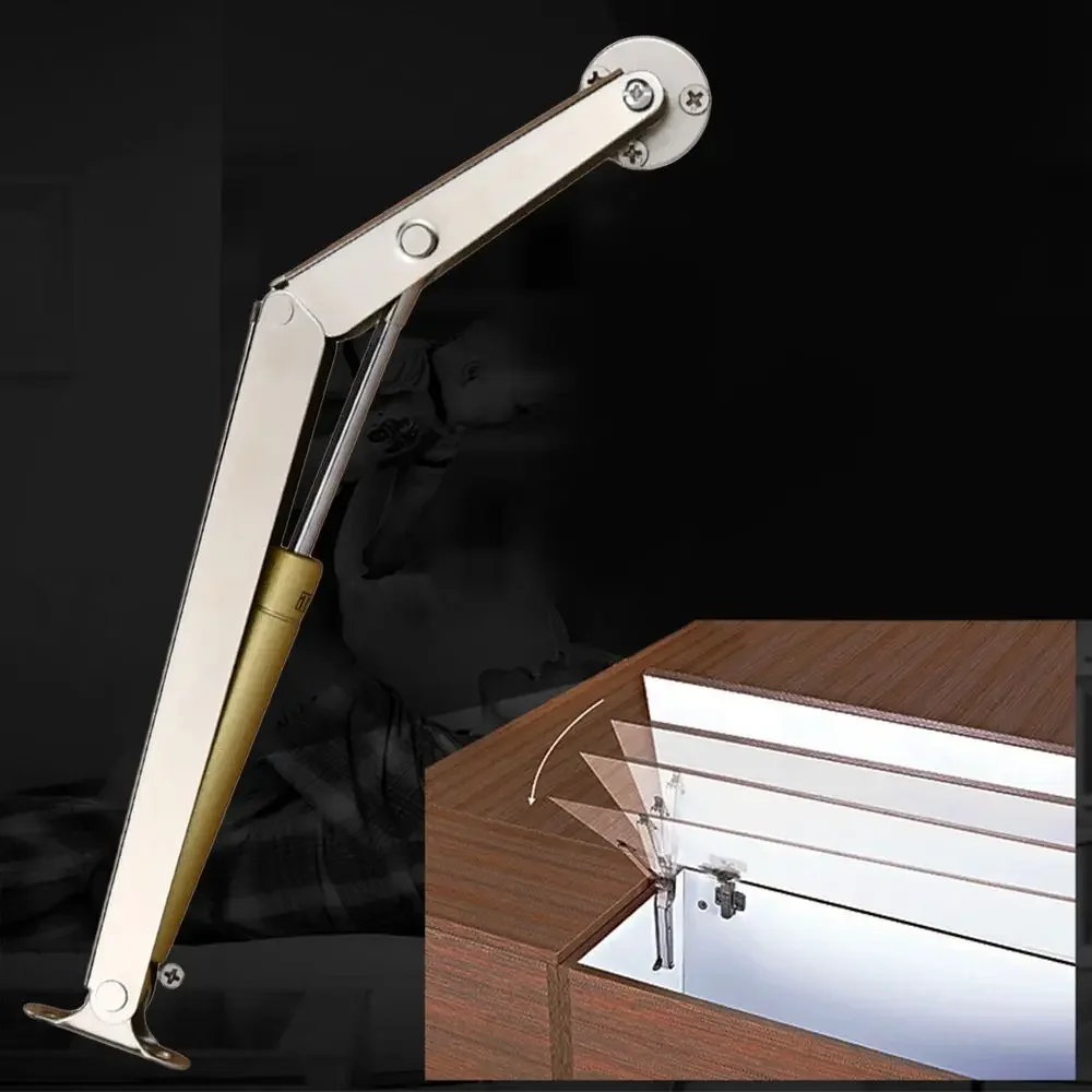 New Hydraulic pressure Gas Spring dampers 60/80/100/150/200N Door Lift Support Kitchen cabinet Hinge Stay Strut Furniture Lift