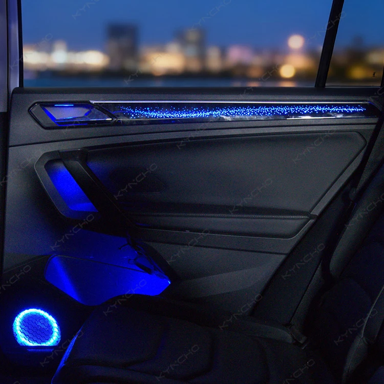 For Volkswagen TIGUAN LED Symphony  Car Ambient Light Multi Function Control Colorful Auto Interior App Controlled Car Ambient L