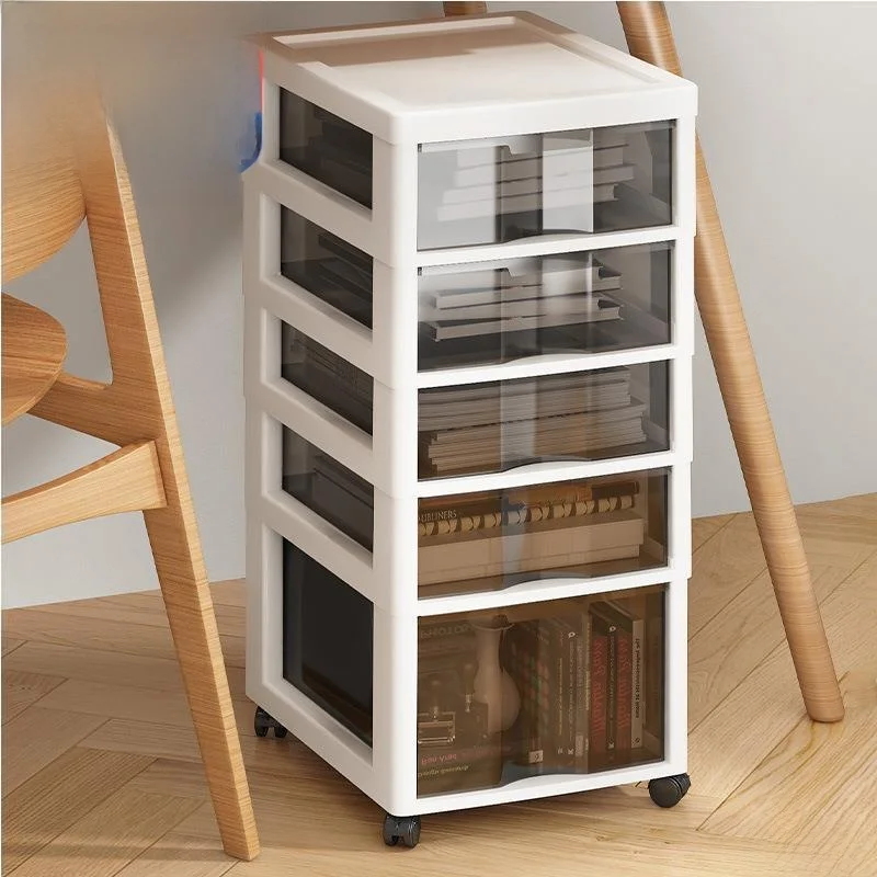 

Multi-Layer Der pe Cosmetic Storage Box Moving under Desk Placement Skin Care Mask Box Storage Cabinet Rectangular ape...