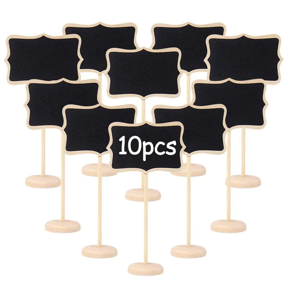 

Pc Chalkboard Signs Birthday Parties Blackboard Buffet Tables Pc Wedding Wooden Birthday Party Mini Chalkboard