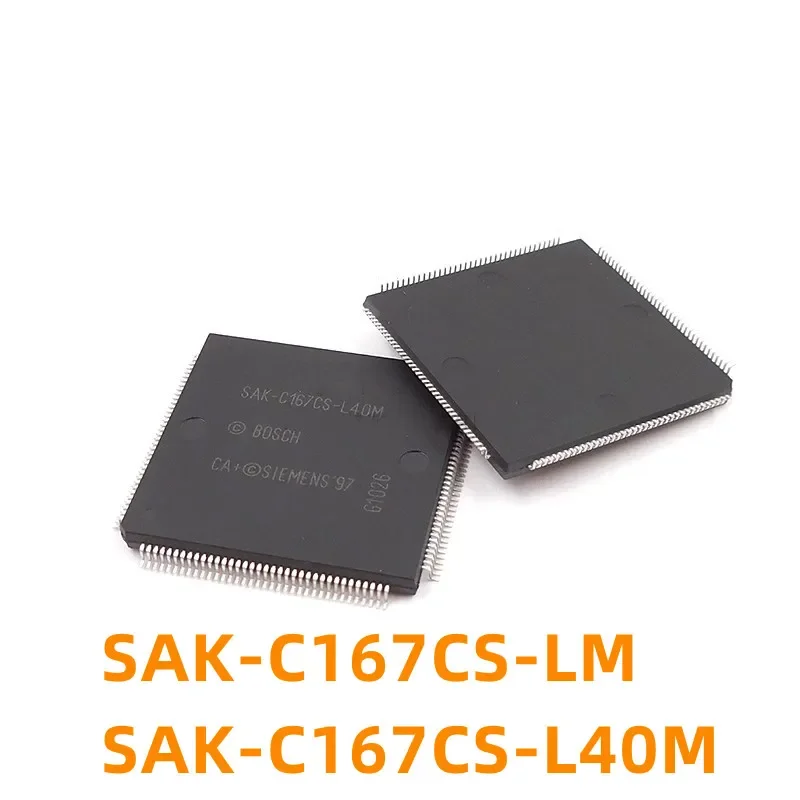 1PCS  SAK-C167CS-LM SAK-C167CS-L40M QFP144 Brand New Original Microcontroller Chip