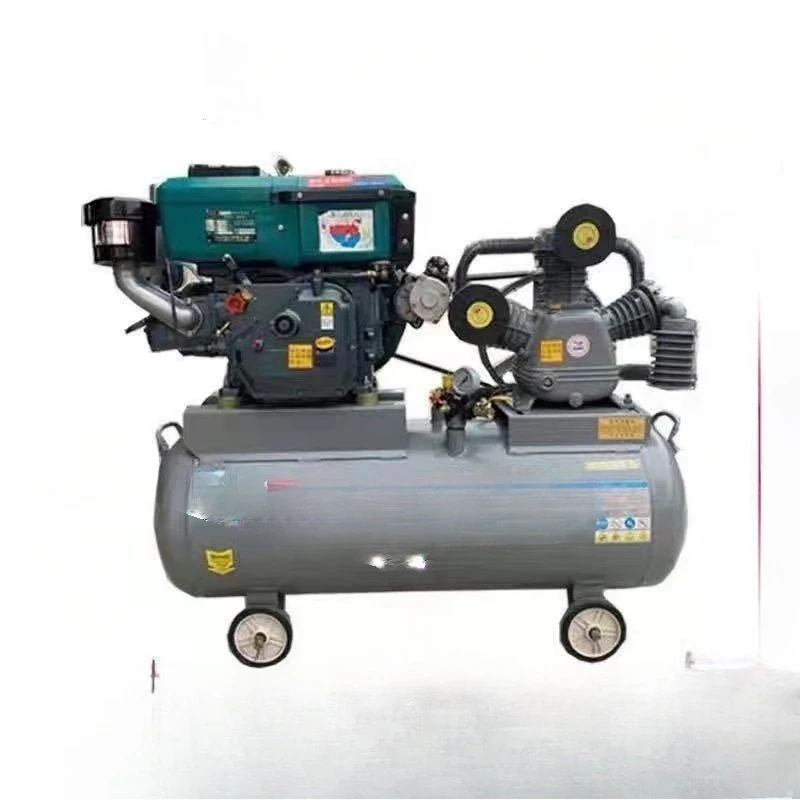 

Diesel engine, high-pressure air pump air compressor for car repair, flow tire filling, auto repair, compression, mobile spray