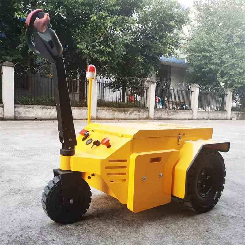 Compact Tow Tug, Electric Trailer Mover, Tugger Train Cart for Storage