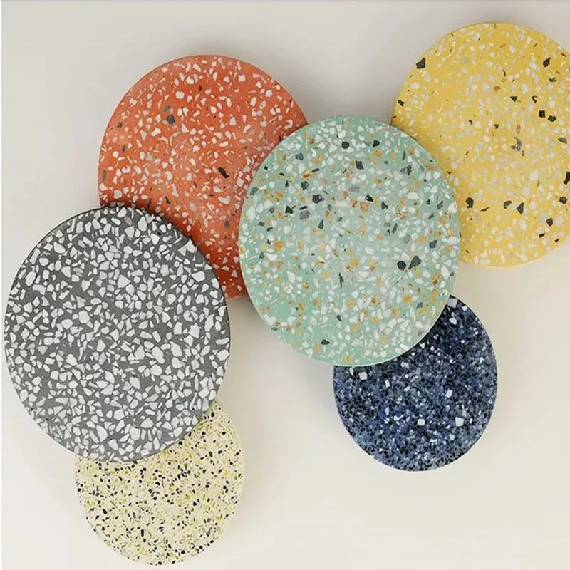 Aisle Light Bedroom Bedside Designer Model Room Wall Light Nordic Simple Modern Creative Personality Terrazzo Wall Light