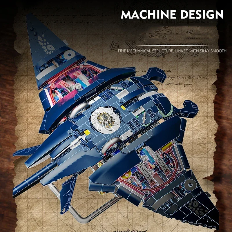 966 pçs criatura do mar mecânica blocos de construção manta raymovable articulações modelo animal tijolos diy brinquedos presente do feriado para crianças adultos