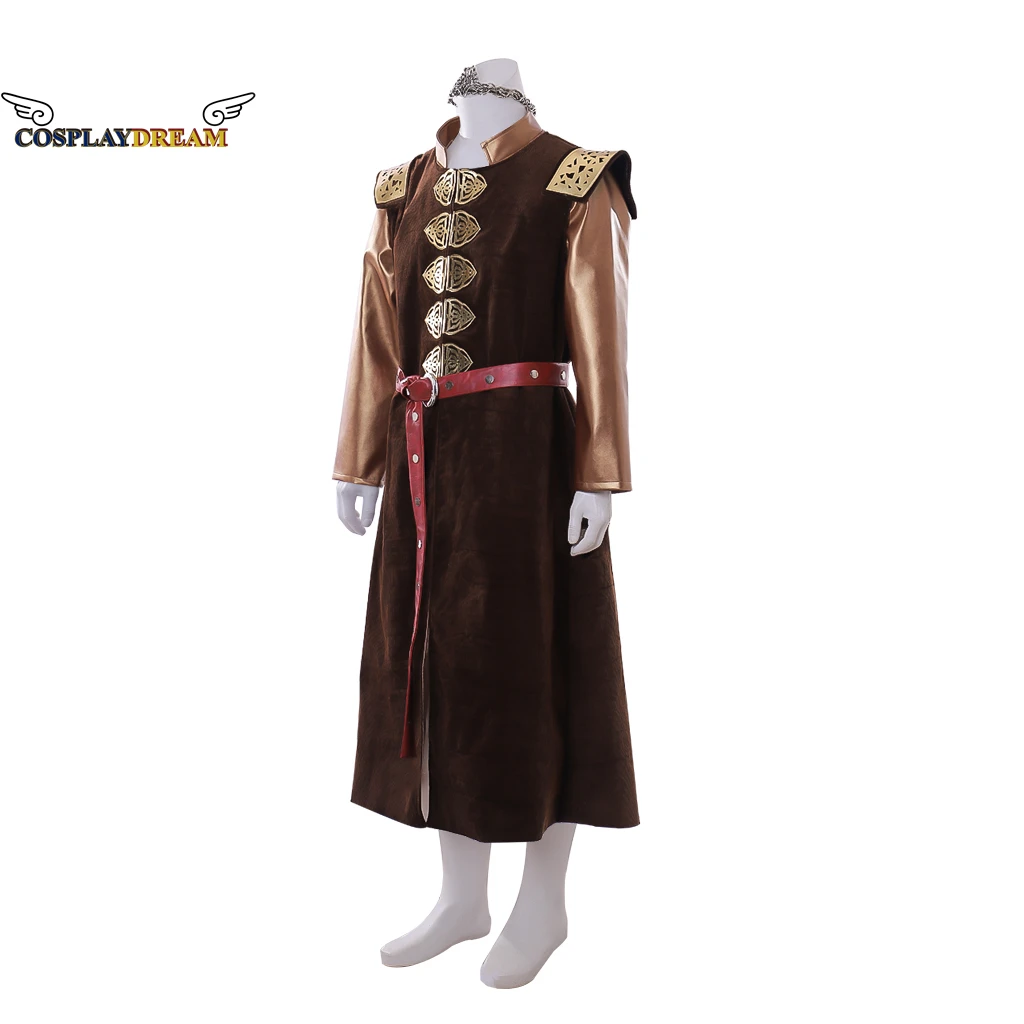 Robert Baratheon Cosplay Costume Medival King Cosplay Outfit House Baratheon Cosplay Robe Top Belt Crown Set Mens Halloween Suit