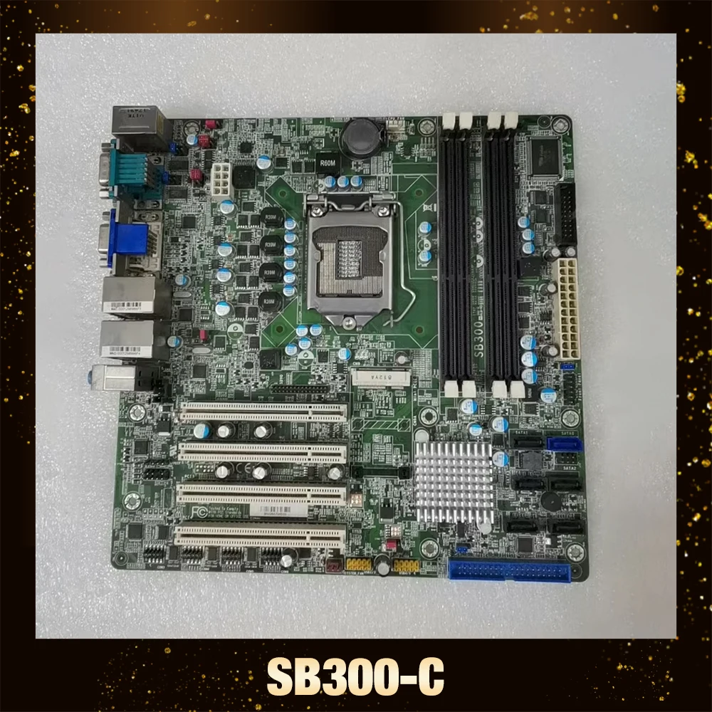 ل DFI SB300-C ثنائي المنفذ اللوحة الأم للتحكم الصناعي SB300