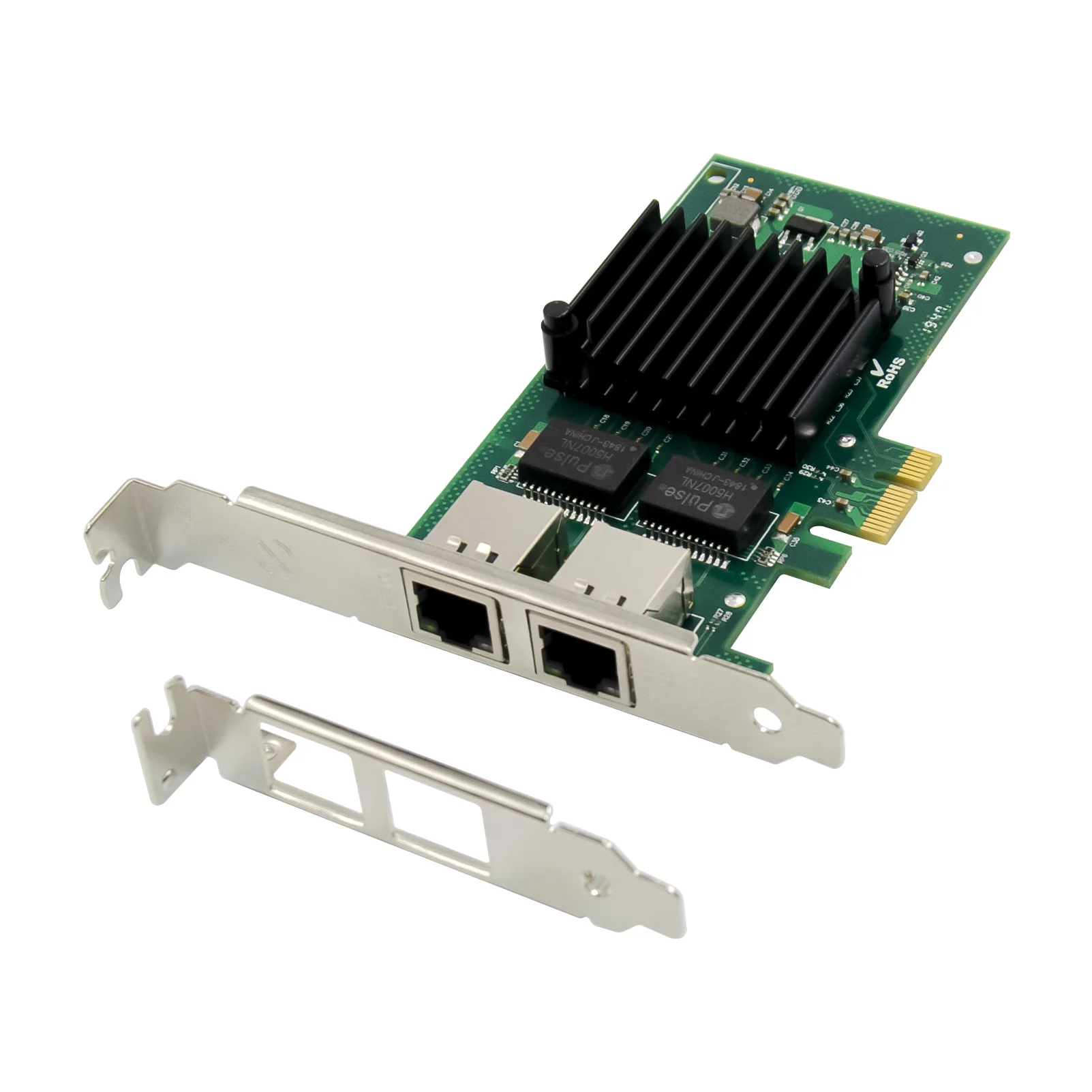 sunweit-st7232-pcie-x1-デュアルギガビットイーサネットカード-i350am2-チップセット-rj45-1000mbps-サーバーlanアダプター