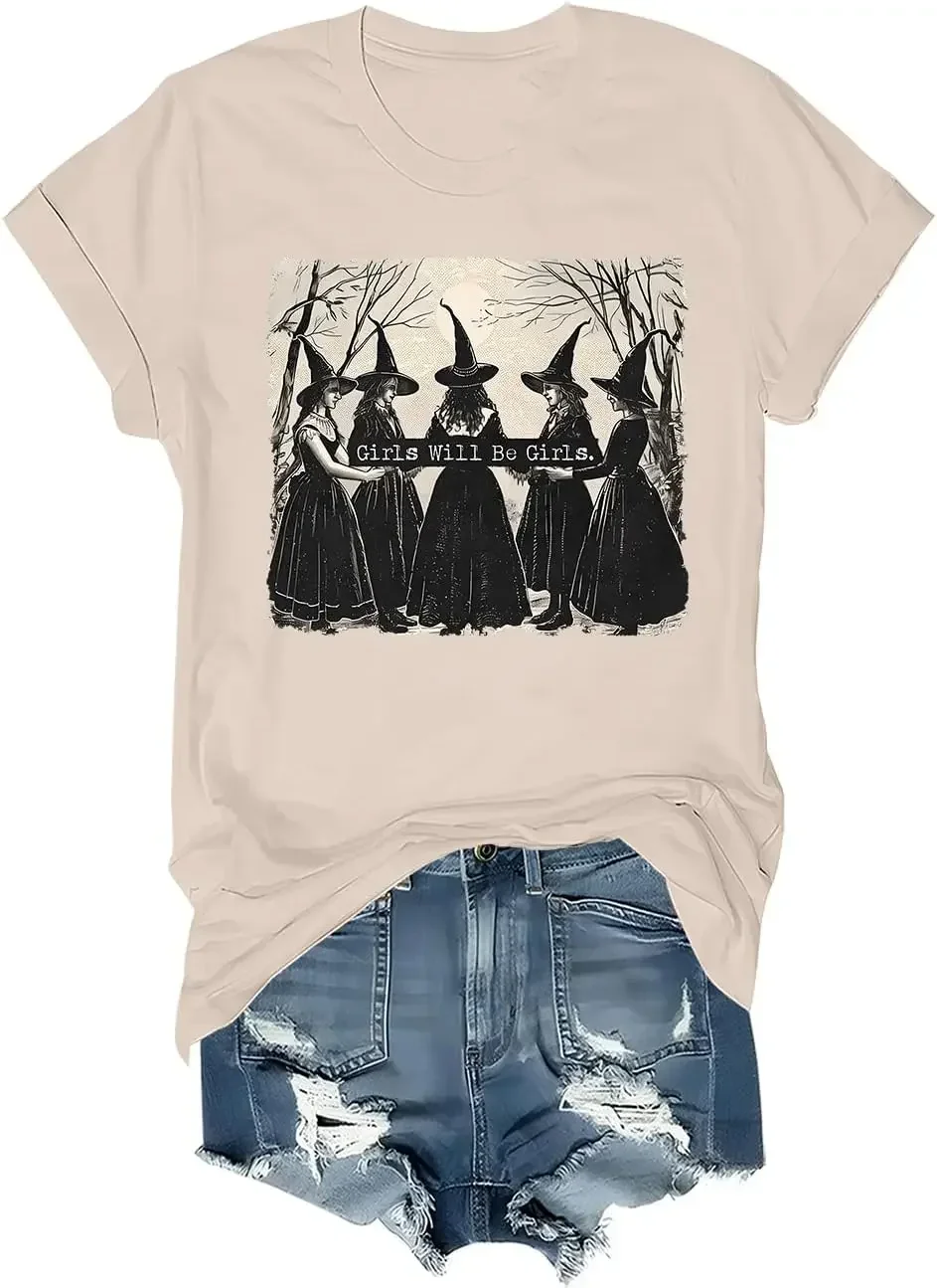 Girls Will Be Girls Witch Shirt, Girls Will Be Girls Shirt, Witch Shirt, Witch Shirts for Women