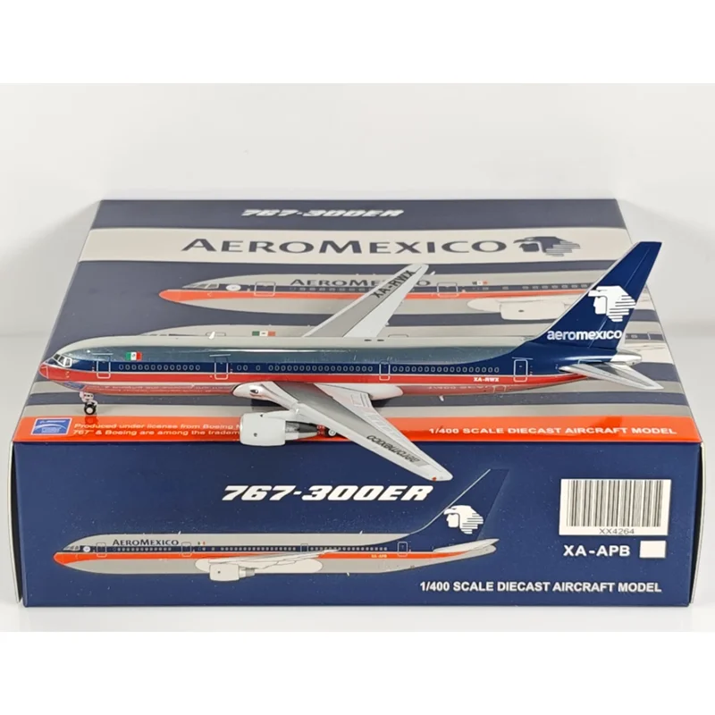 

JC Wings литой под давлением масштаб 1/400 Aeromexico B767-300 XA-RWX модель самолета из сплава, коллекция декоративных украшений