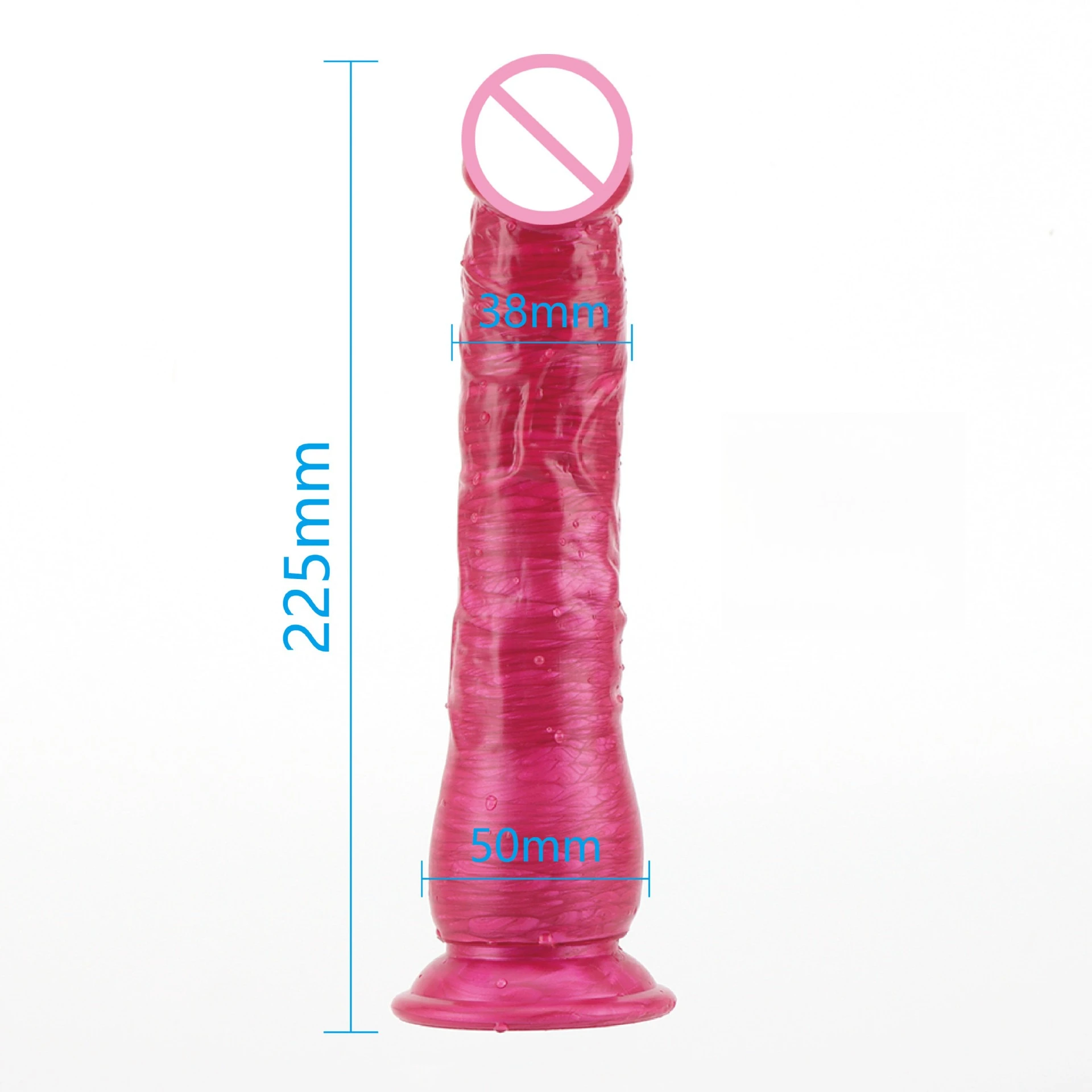 Liquid silicone dildo female masturbation imitation real and fake penis rod soft female G-spot orgasm adult sex toy 3