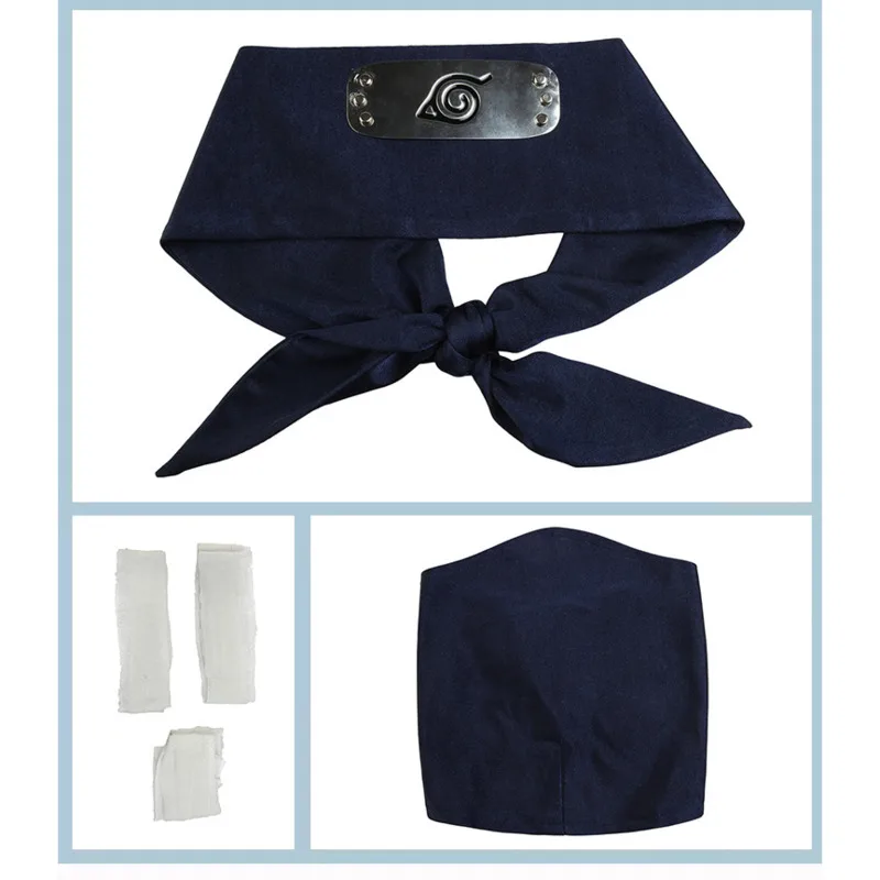 Kakashi Cosplay Costume Full Set Ninja Warrior Outfit Anime Character Role Play Halloween Party Clothing Suit view 6