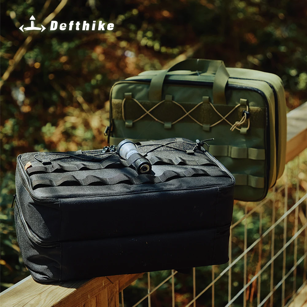 Defthike Large Capacity Storage Bag Camping IGT Unit Module Collection Storage Bag Outdoor Tactical Packaging Kit Durable Port