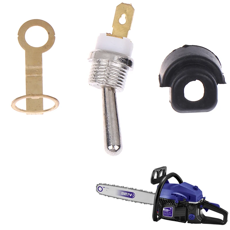 3PCS Universal Flameout Switch Kit, Replacement Parts for 5200 Gasoline Chainsaw