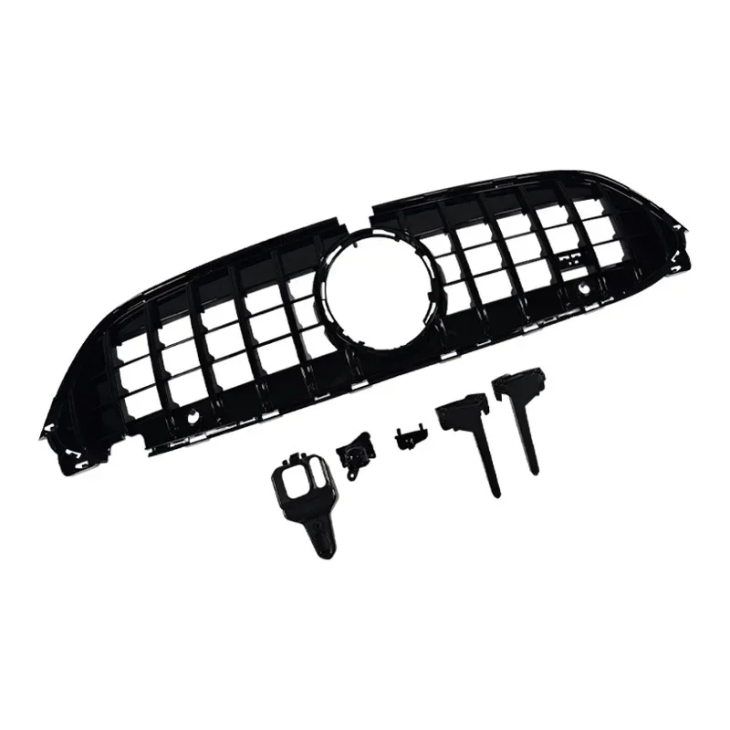For Mercedes Benz CLE Class W236 2023-2025 CLE200 CLE220 CLE300 CLE450 CLE53 Front Bumper Grille GT Style Radiator Mesh Grill