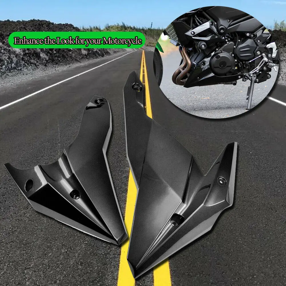 Motorcycle Belly Panel Lower Engine Spoiler Fairing Chassis Protection Cover Cowl For Kawasaki Z400 2018-2023 2020 2021 2022