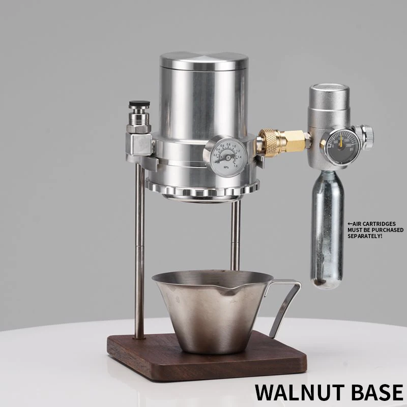 

Outdoor Camping Office Home Italian Moka Pot Upgraded Pneumatic Coffee Maker 9Bar Pressure Espresso Machine