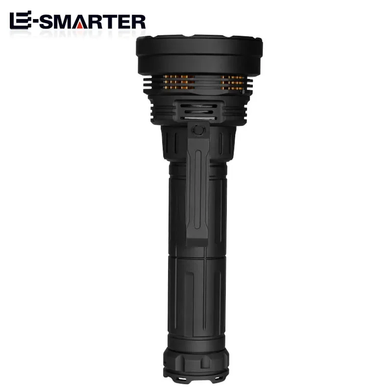 Super Strong Flashlight, Long-Range Outdoor Lighting, Emergency Handheld Light, High-Power Solar Charging