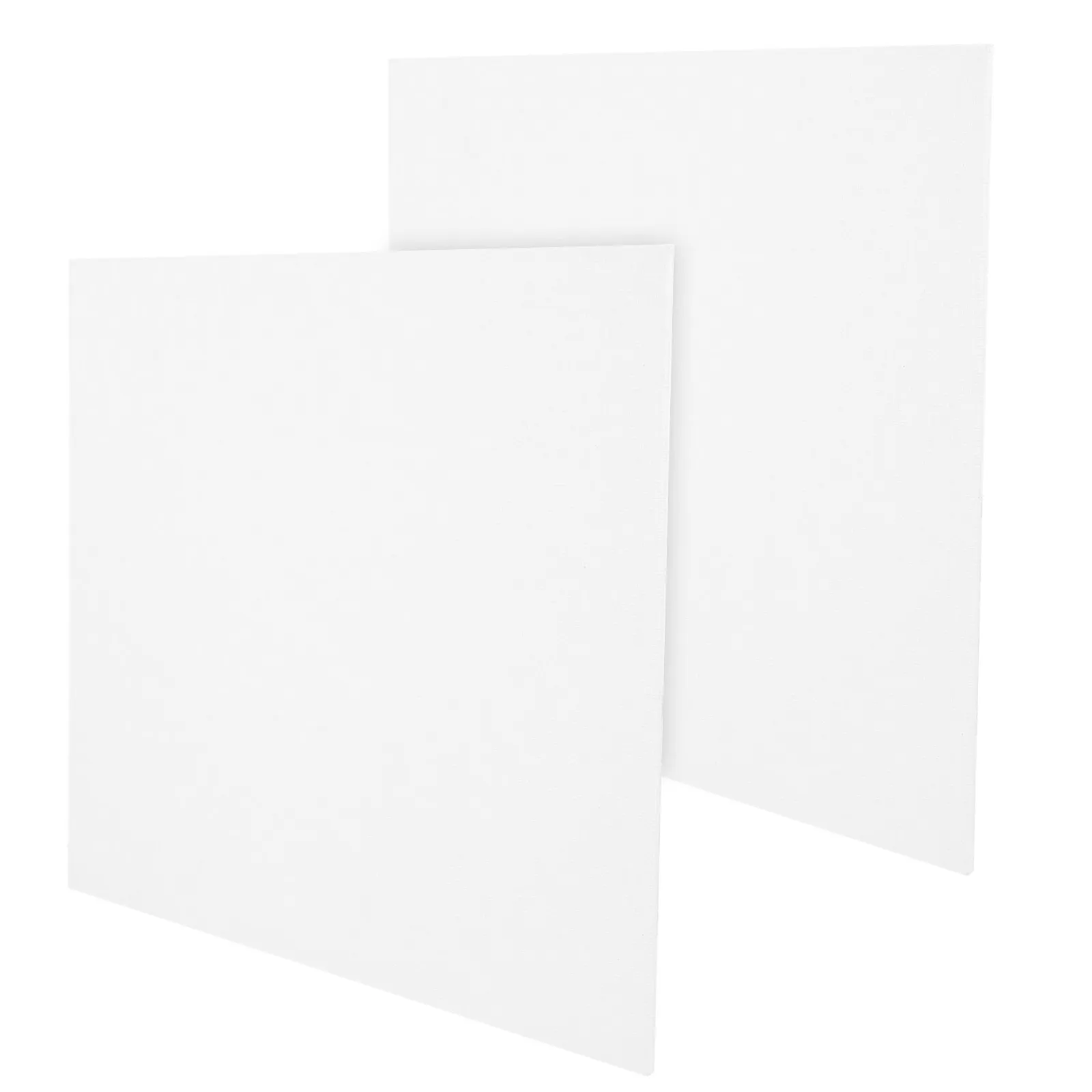 2Pcs Cotton Oil Painting Boards Professional Drawing Canvas Panels Multi-Function Art Painting Sketchpads for Beginners Artists
