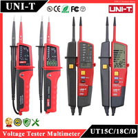 UNI-T UT15C UT18C UT18D Voltage Tester Probe Volt Indicator Meter Phase Sequence Continuity Voltage Detector Digital Multimeter