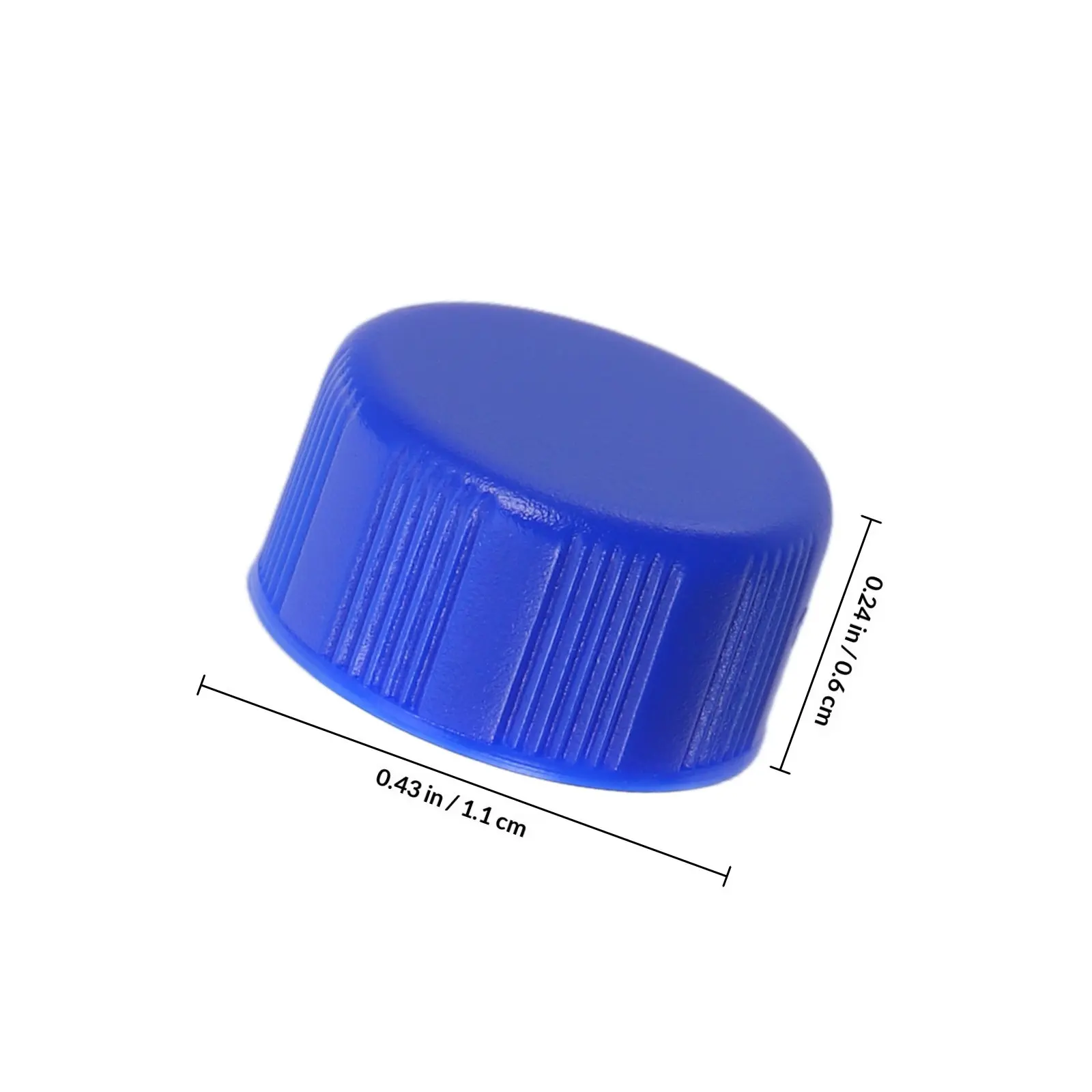50Pcs Chromatographic Vial Caps Screw Thread Precision Bottle Caps Leakproof Sealing Autosampler Vial Plastic Sample