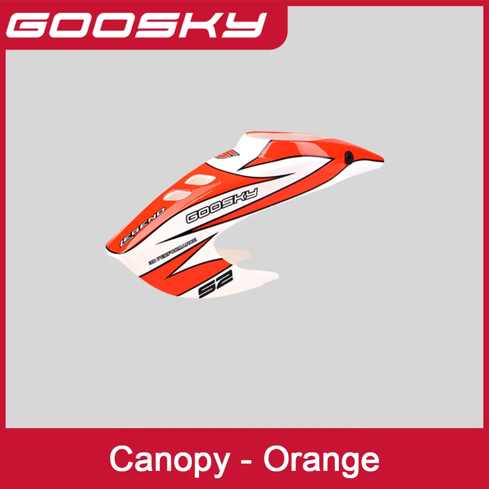 GOOSKY S2 Max RC helicóptero repuestos cola boom hoja principal hoja trasera placa base ESC transmisor batería dosel servos engranaje