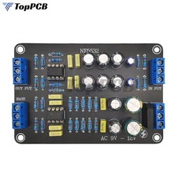 NE5532 Preamp Frequency Divider 160Hz 2 Channel Active Crossover Linkwitz Riley Filter Double Bass Divider for Power Amplifier