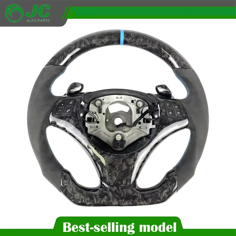 

Кованое рулевое колесо из углеродного волокна для BMW X1 E81 E82 E87 X5 X6 E93 E70 E71 E90 E91 E92 E84 Обновление аксессуаров для интерьера