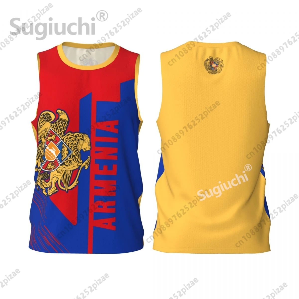 Custom Name Number Armenia 3D Flag Sports T-shirts Men Clothing Breathable For Basketball Running Fitness T shirt