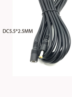 5m 18AWG DC 5.5x2.5mm Male To Female Extension Cable Cord 2x0.75mm For XGIMI Projector H1 H2S XF09G XF10G Z5 XGAL01