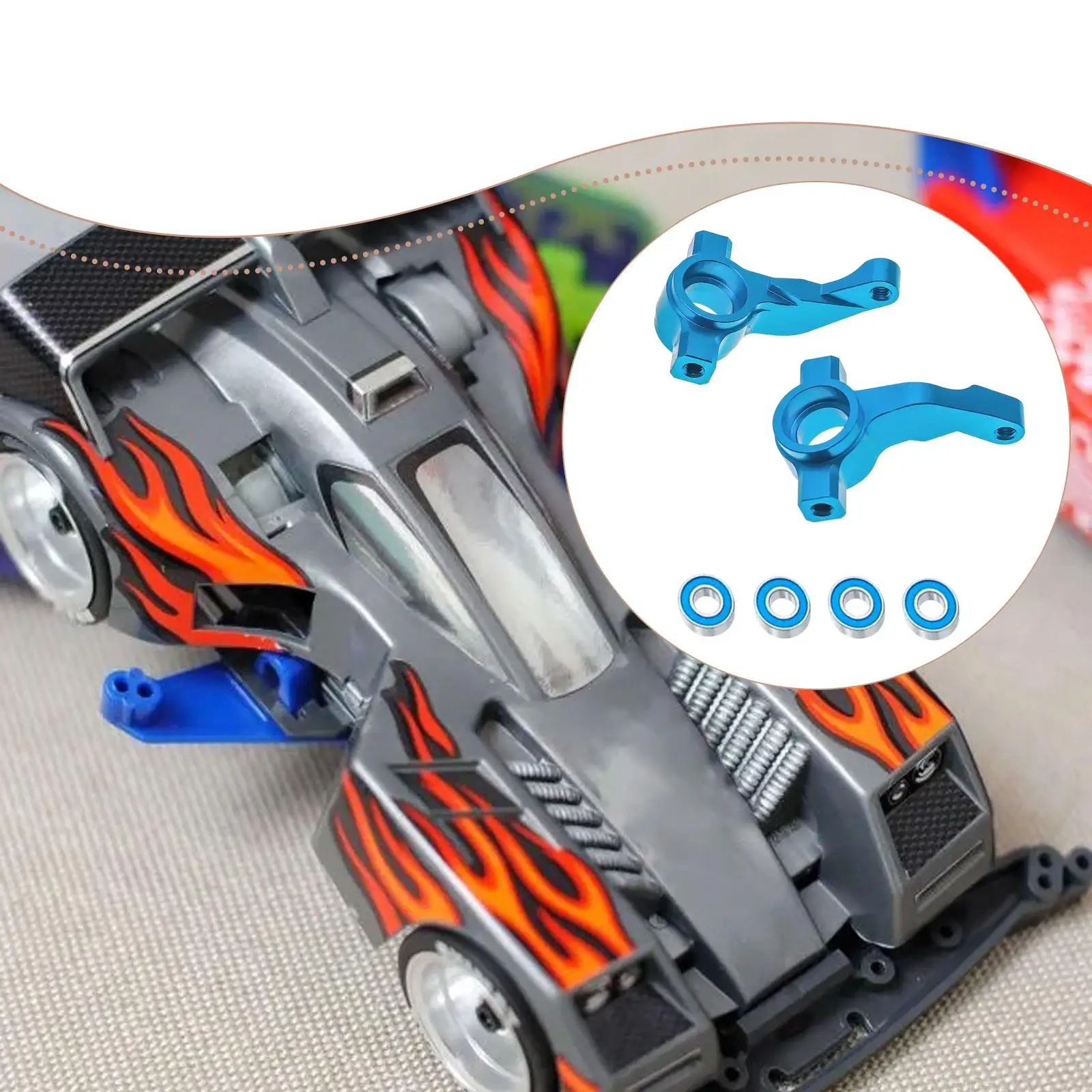 

2x1/10 аксессуары для переднего рулевого управления радиоуправляемого автомобиля, замена долговечности, запасные части, профессиональные радиоуправляемые автомобильные детали для Fighter Nxgen