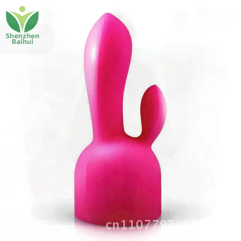 سيليكون AV هزاز القبعات عصا تدليك أنثى الاستمناء الكبار الجنس المنتج سلسلة يمزح متوافق مع الهزاز #2