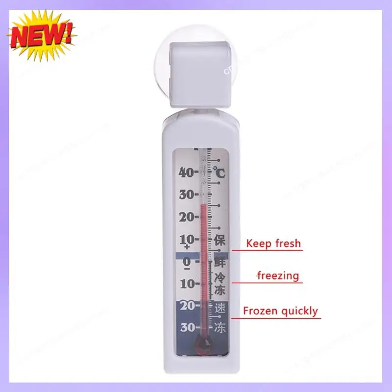 T24C 5 Piece Refrigerator Line Freezer Thermometer Fridge Refrigeration Temperature Gauge Monitor Home Use -30℃-40℃
