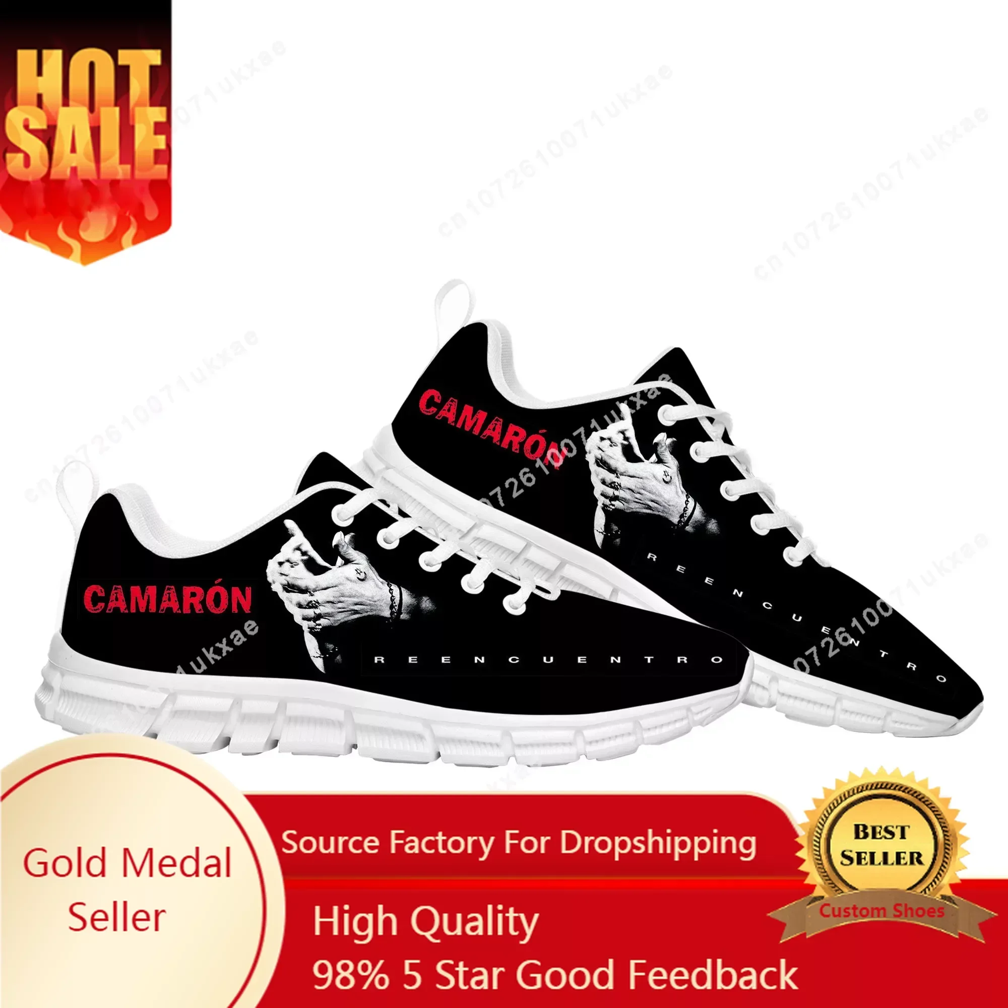 

Camaron De La Isla Sports Shoes Mens Womens Sneakers REUNION FLACO Casual Sneaker Couple Custom Shoes