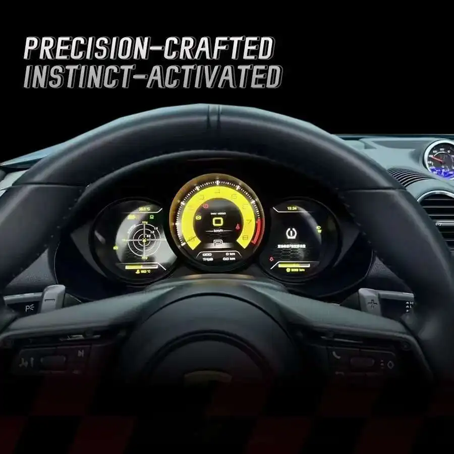 

For Porsche Boxster 982 718 2011-2023 Vehicle Instrument Car LCD Digital Dashboard Panel Cluster Cockpit Speedometer Multimedia