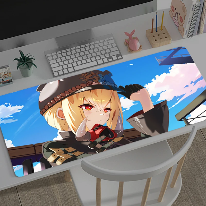 Gaming Mouse Pad Zenless Zone Zero Lucy Accessories Office Gamer Keyboard Desk Mat Non-Slip ground mat PC Large Anime Mousepad