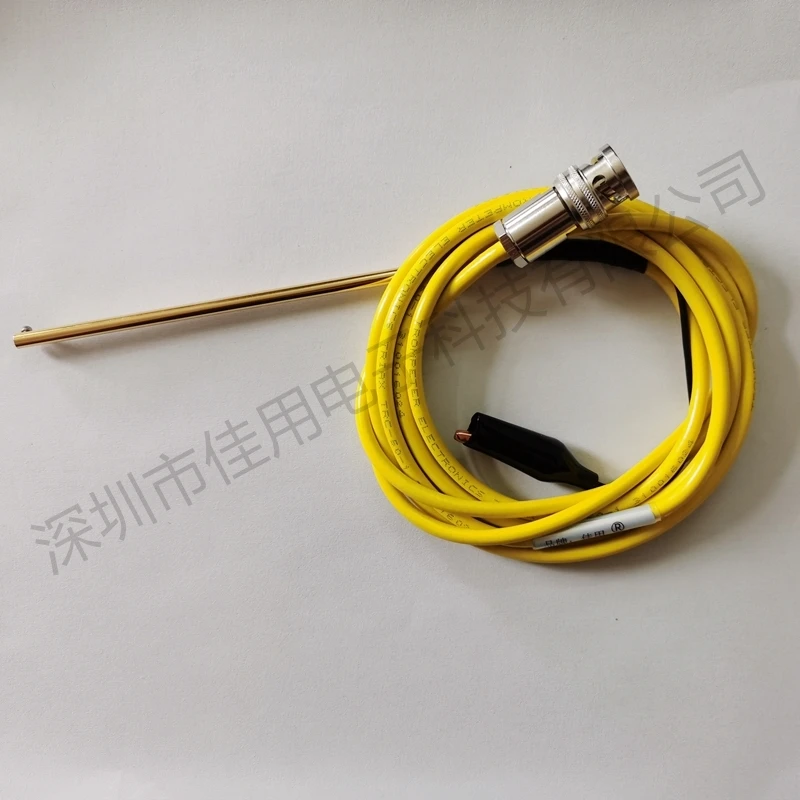 Anti Deflection 100fA Triple Coaxial Probe Rod High Frequency Test Probe Station Wafer Probe Fixture TRC-50-1