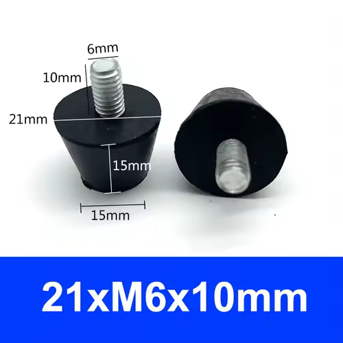 Rubber Adjustable Feet Pad With Screw M6 M8 M10 Table Chair Balck Leveling Foot Pad Furniture Leg Anti-shock Protections - Image 20